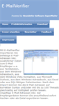 Mobile Screenshot of emailverifier.de